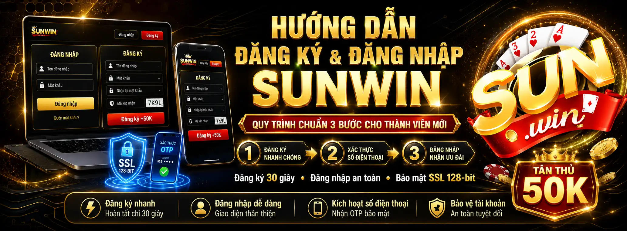 Hướng Dẫn Đăng Ký & Đăng Nhập Sunwin Nhận 50K Tân Thủ An Toàn 1 Hướng Dẫn Đăng Ký & Đăng Nhập Sunwin Nhận 50K Tân Thủ An Toàn